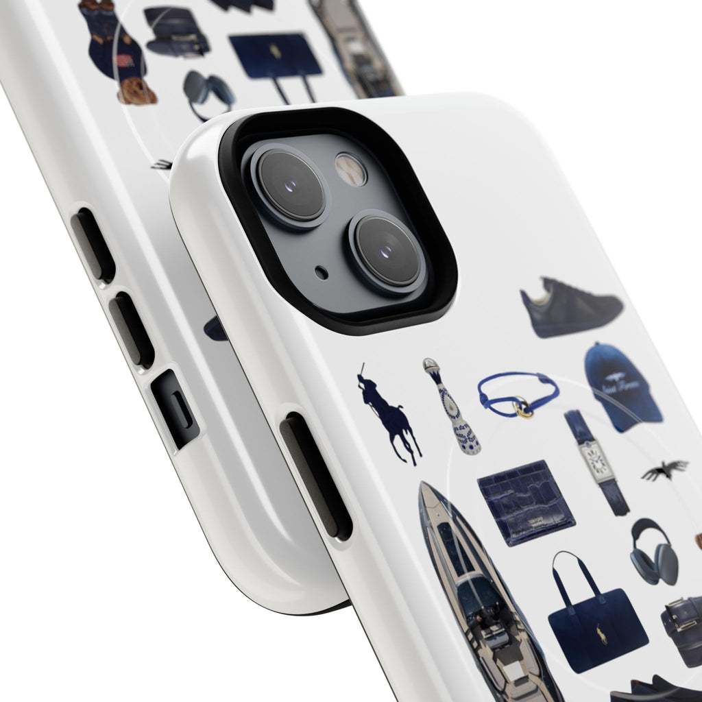 SAEVO Riviera Blue Magnetic iPhone Case