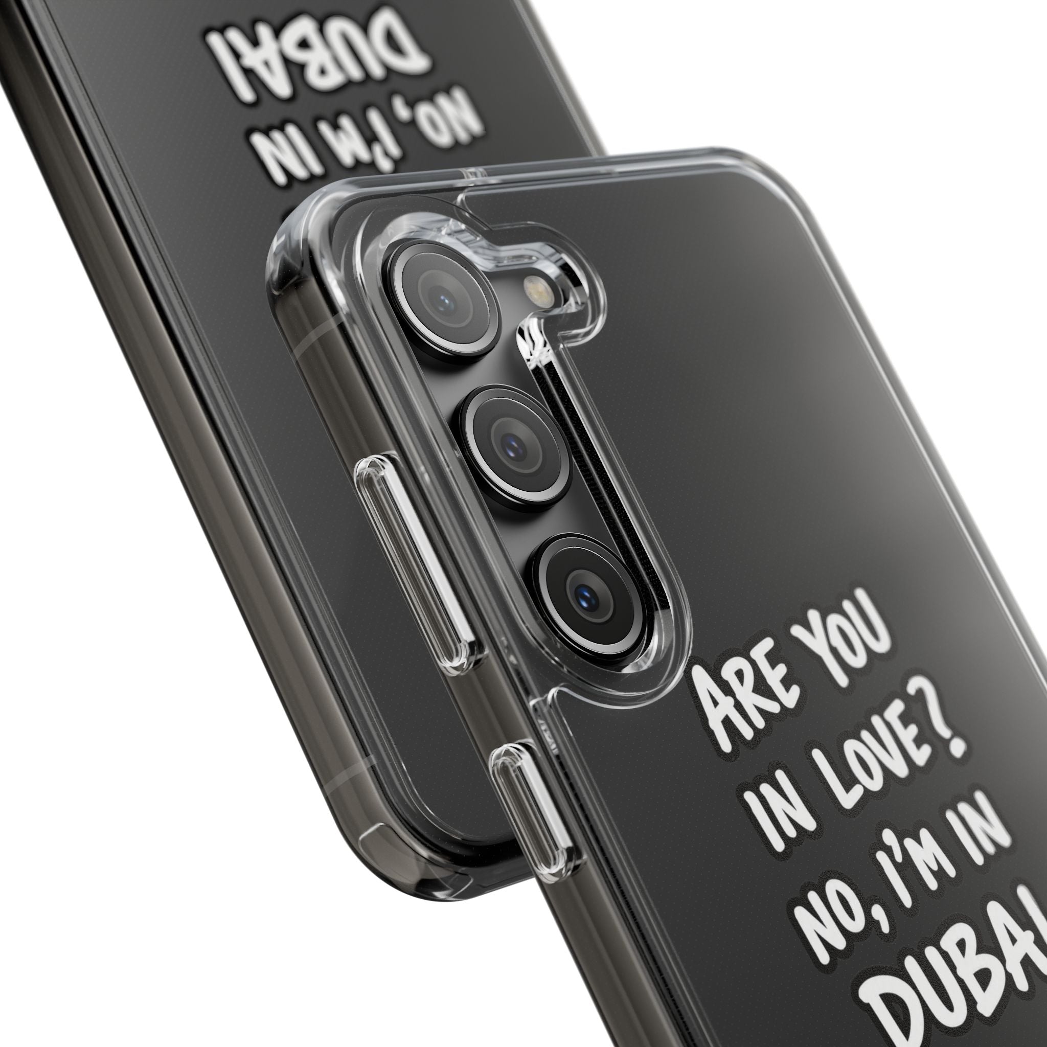 Dubai Love Clear Impact-Resistant Case