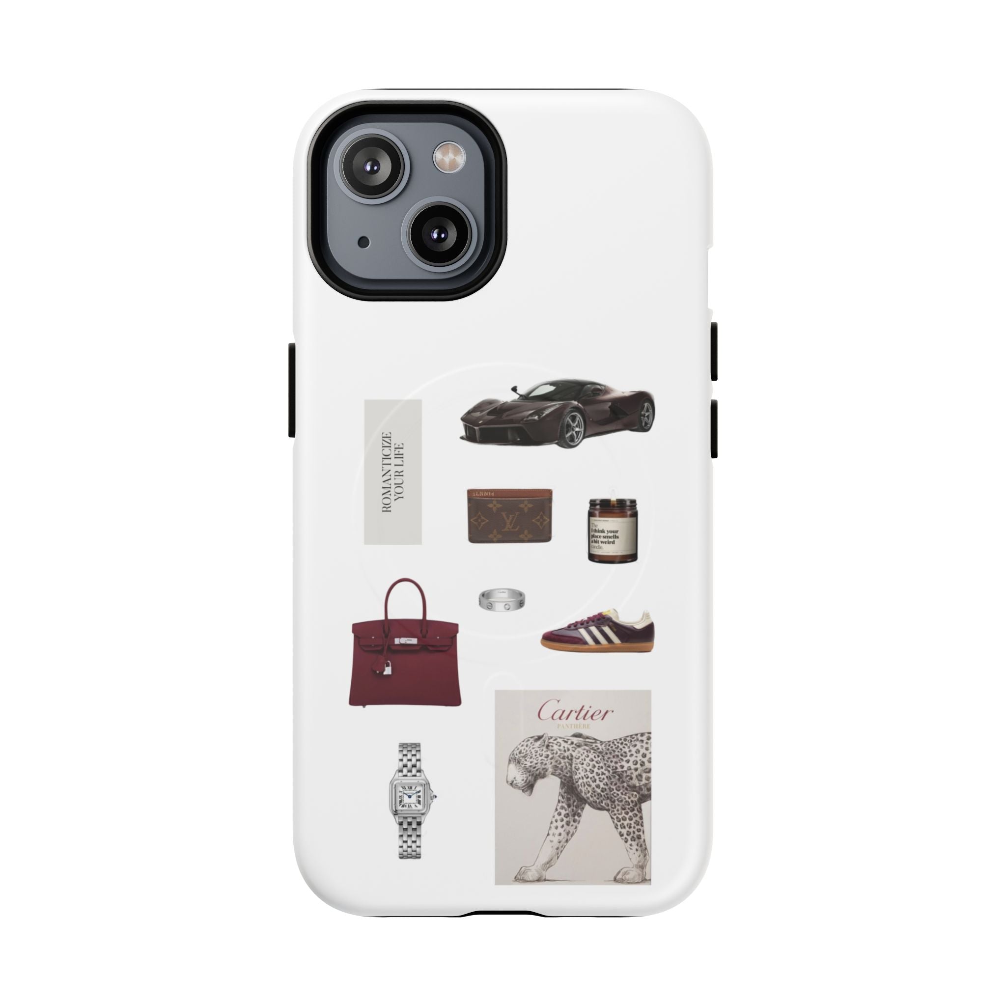 SAEVO Bordeaux Luxe Magnetic iPhone Case