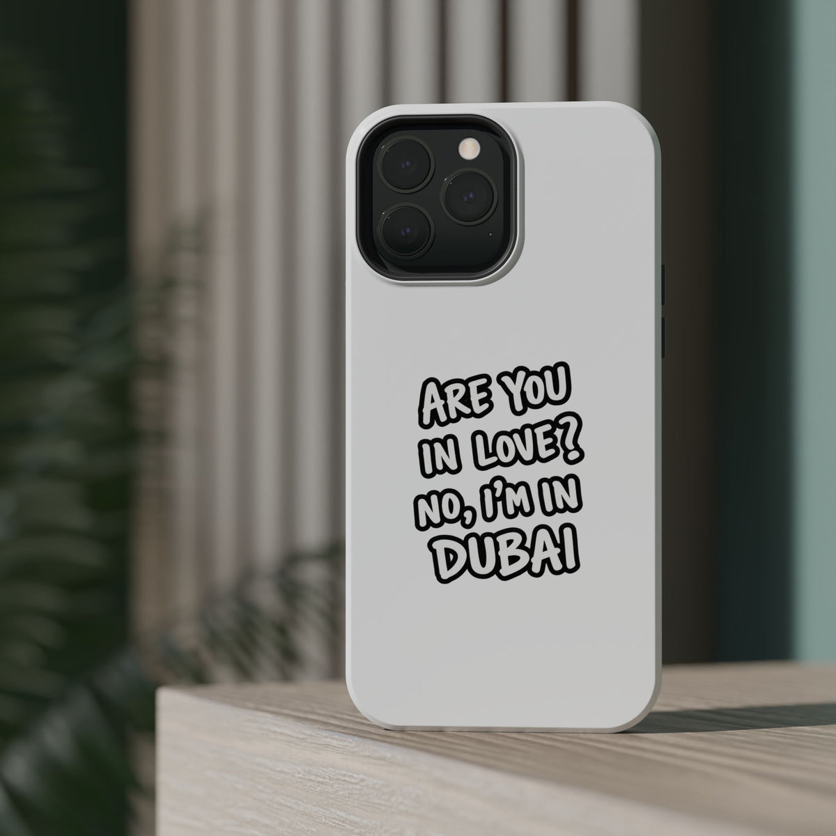 Dubai Love Magnetic Impact-Resistant Case