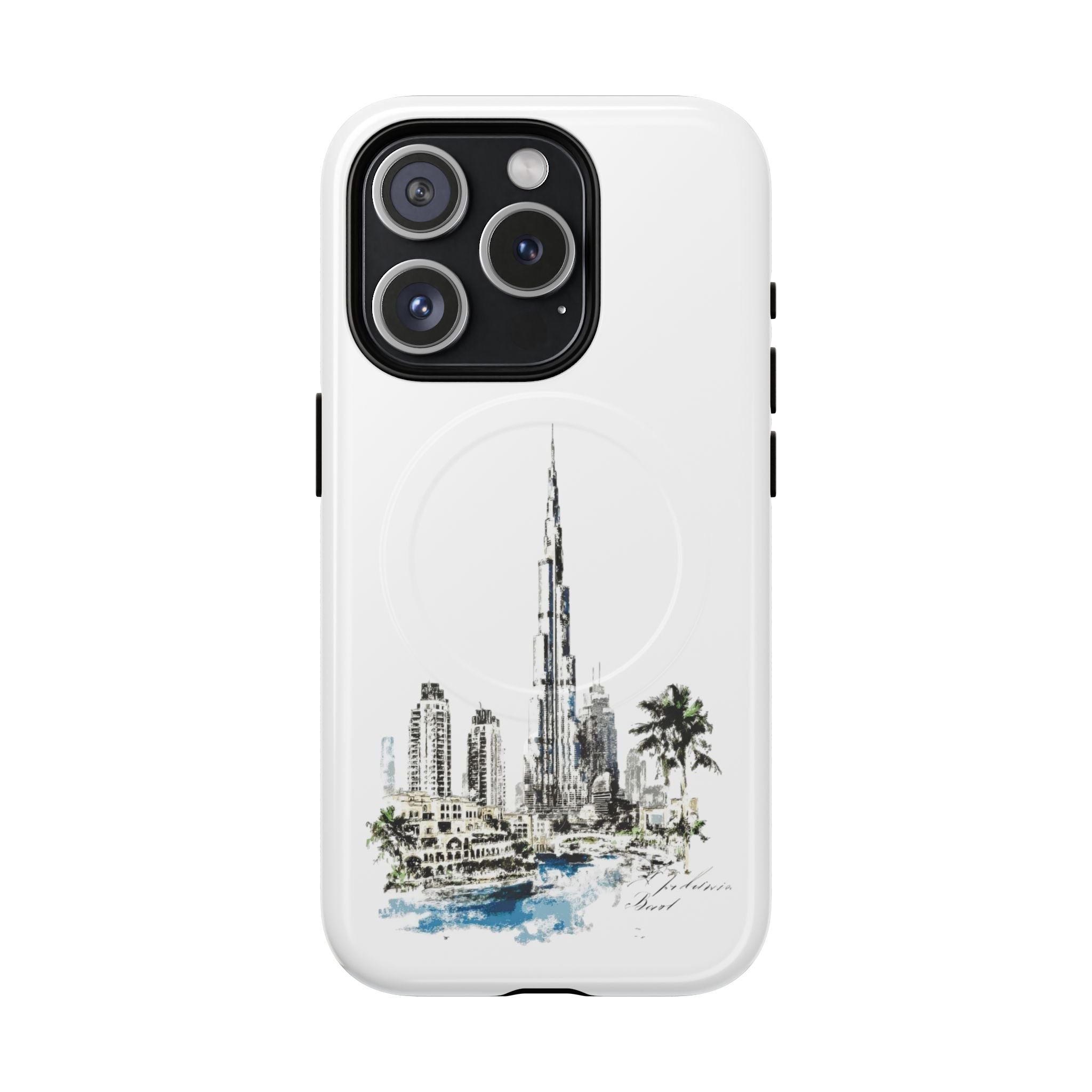 SAEVO Burj Khalifa Magnetic iPhone Case