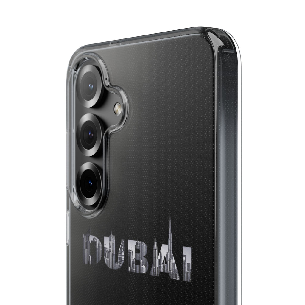 Dubai Skyline Clear Impact-Resistant Case