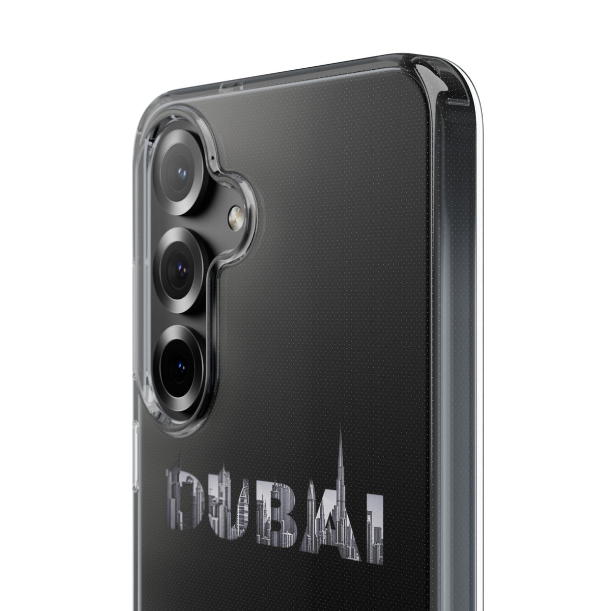 Dubai Skyline Clear Impact-Resistant Case