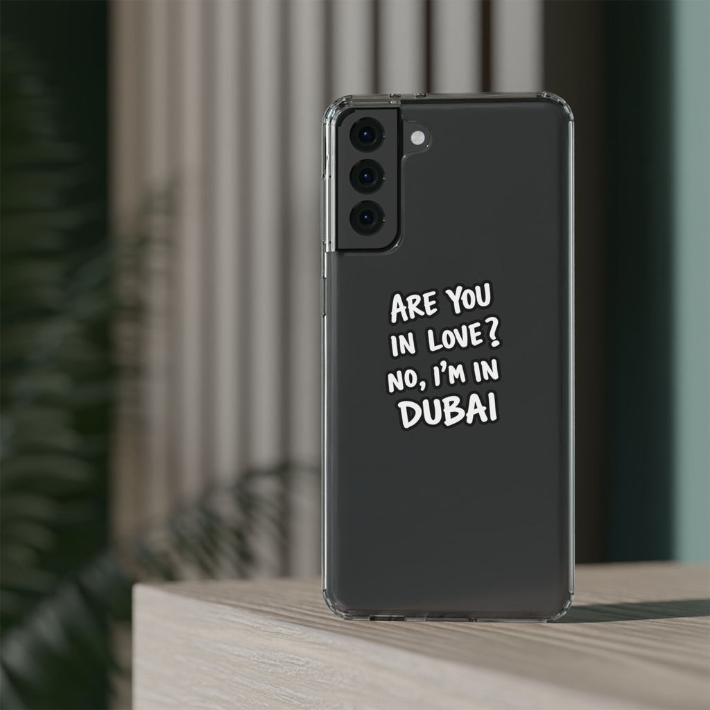 Dubai Love Clear Impact-Resistant Case