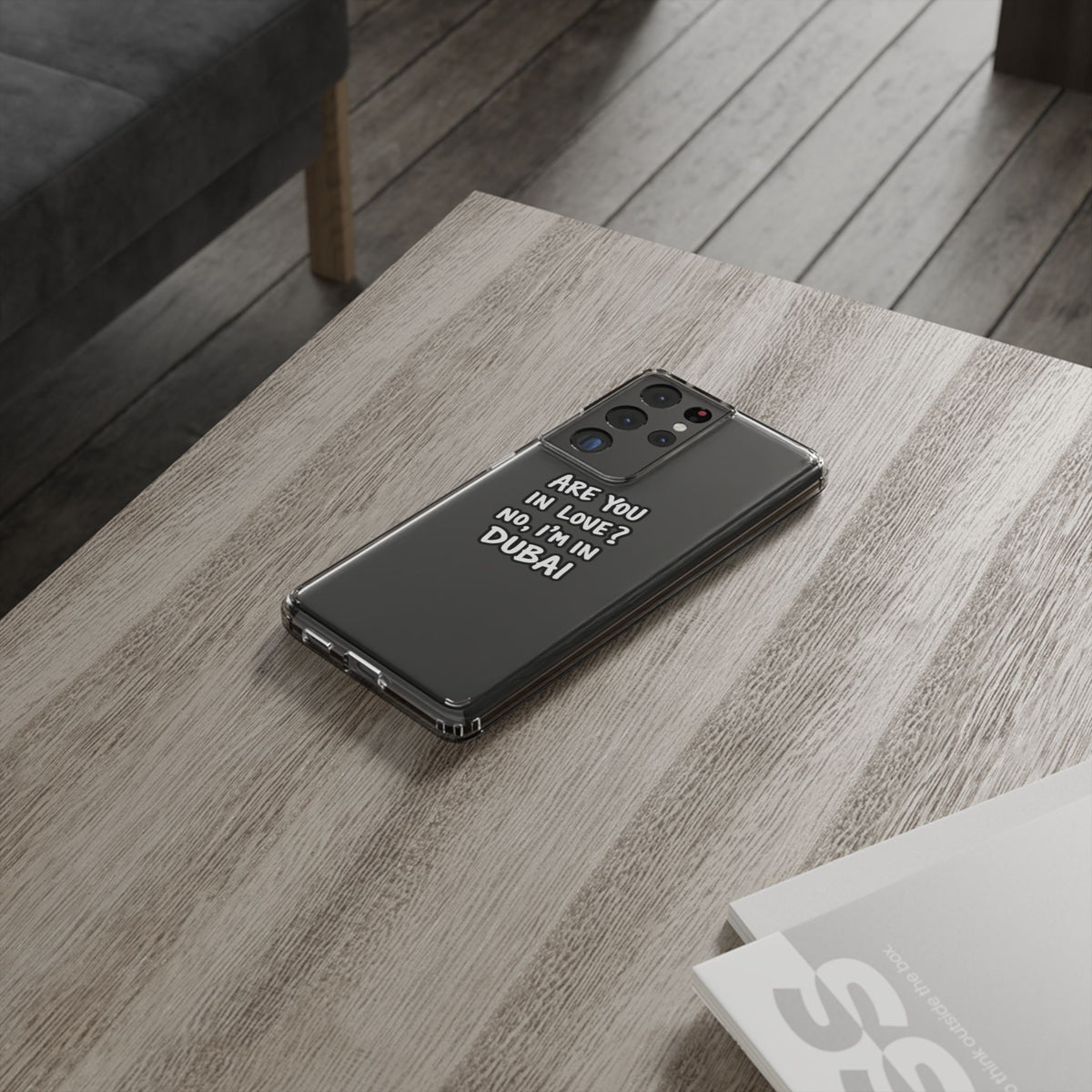 Dubai Love Clear Impact-Resistant Case