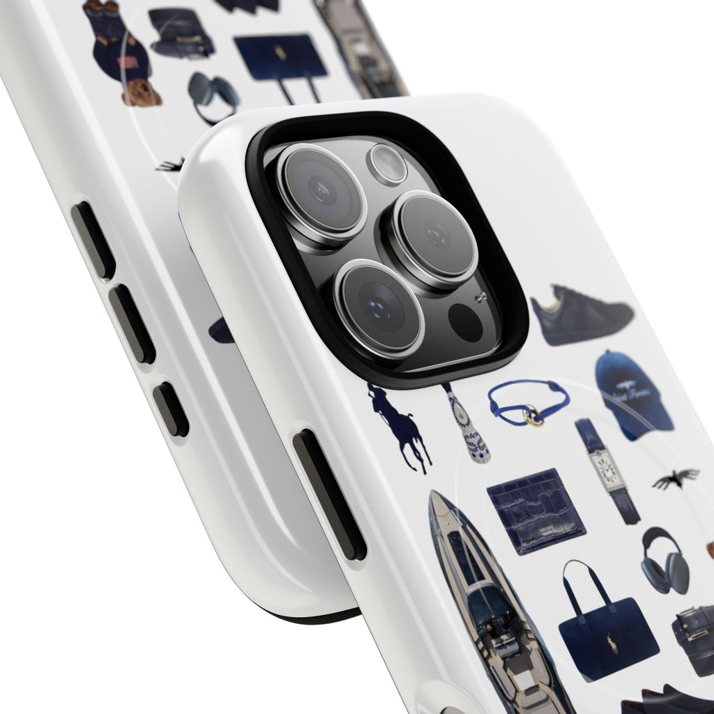 SAEVO Riviera Blue Magnetic iPhone Case