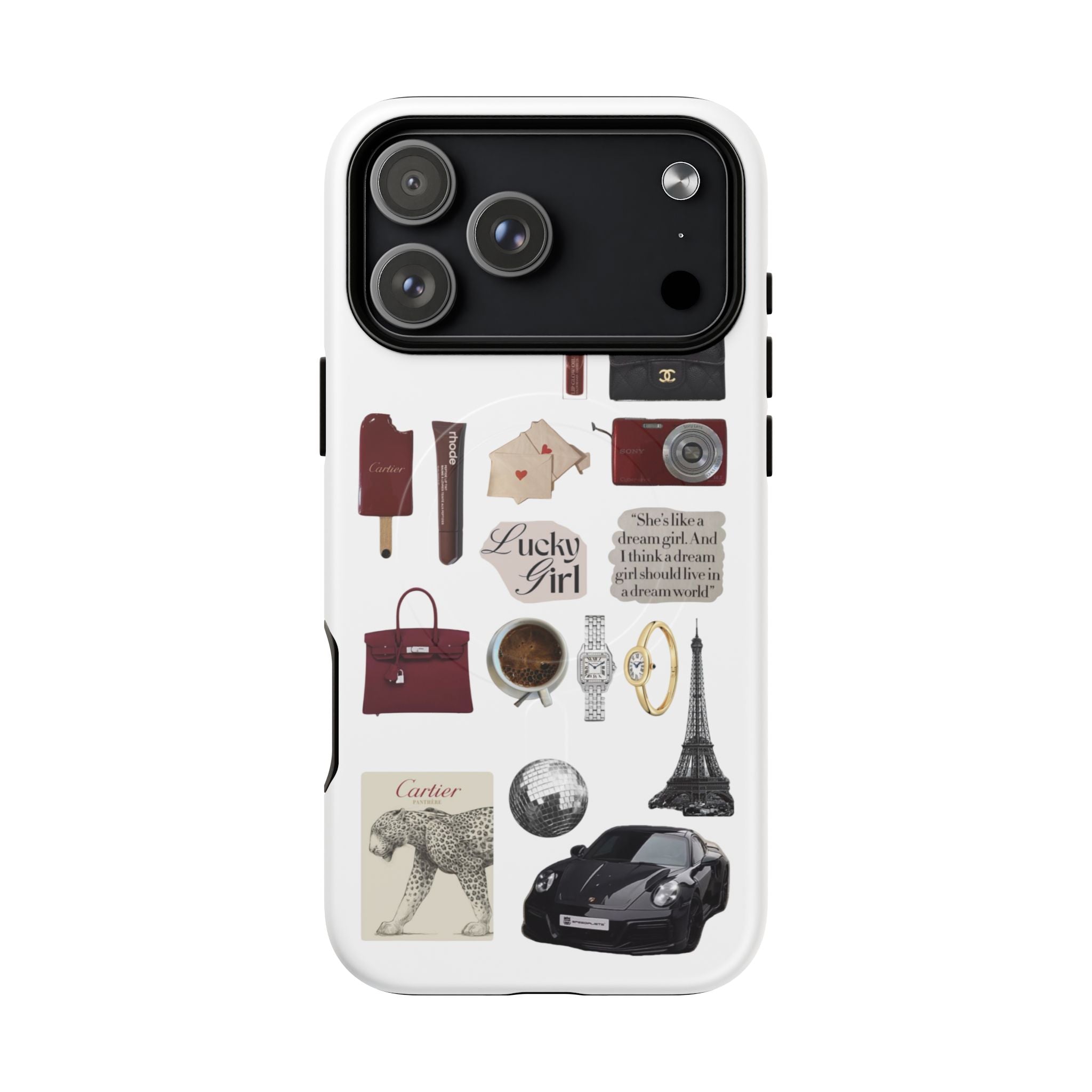 SAEVO Rouge Muse Magnetic iPhone Case