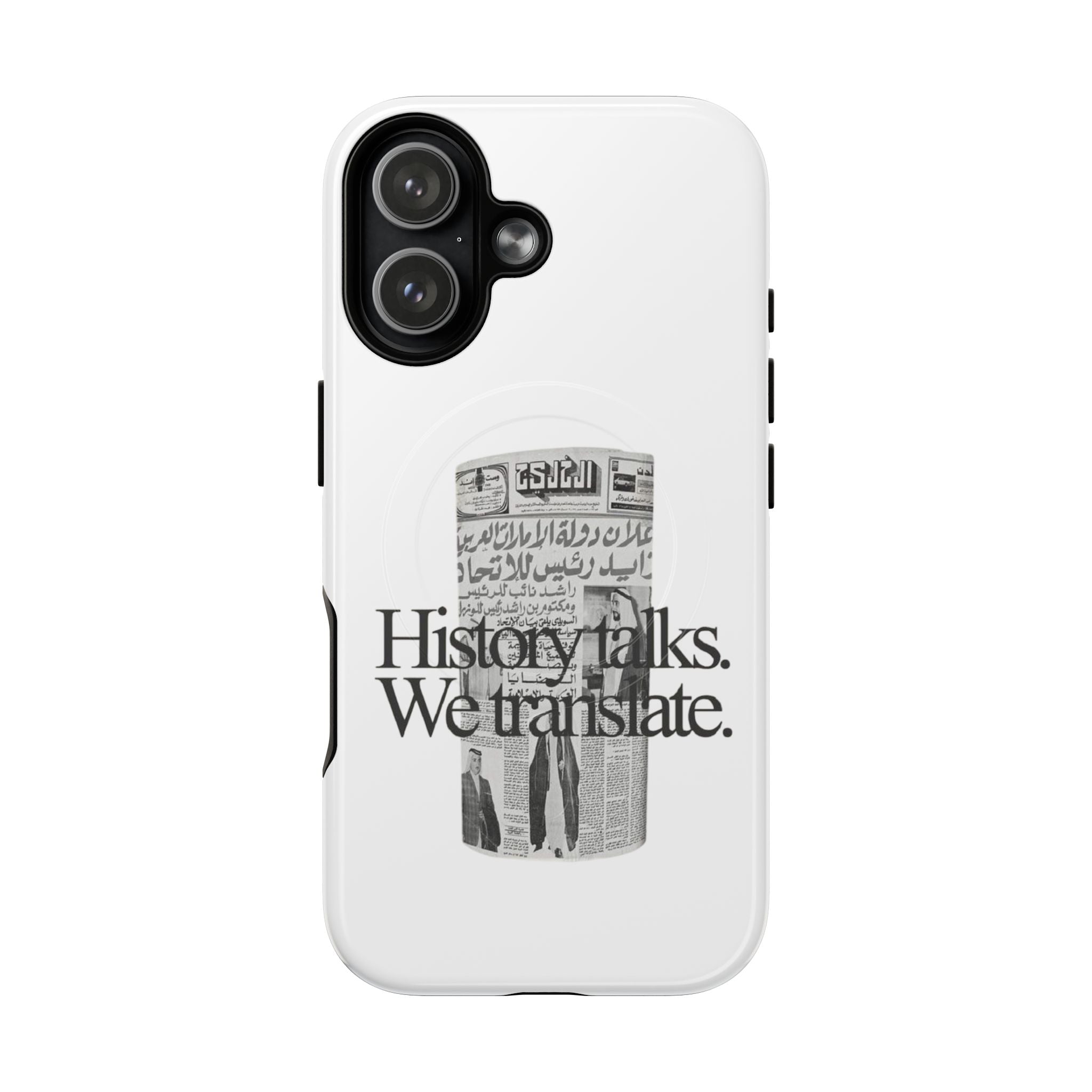 SAEVO UAE History Magnetic iPhone Case