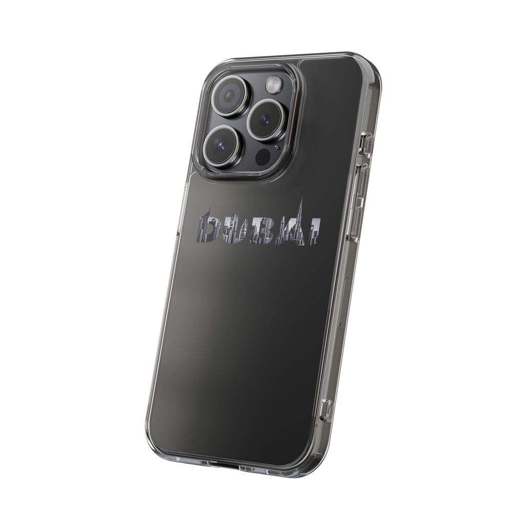 Dubai Skyline Clear Impact-Resistant Case