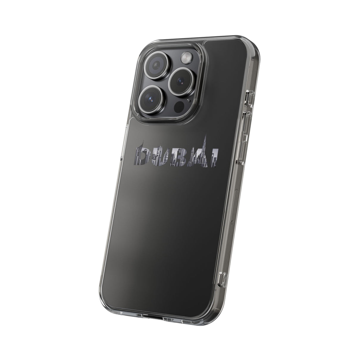 Dubai Skyline Clear Impact-Resistant Case