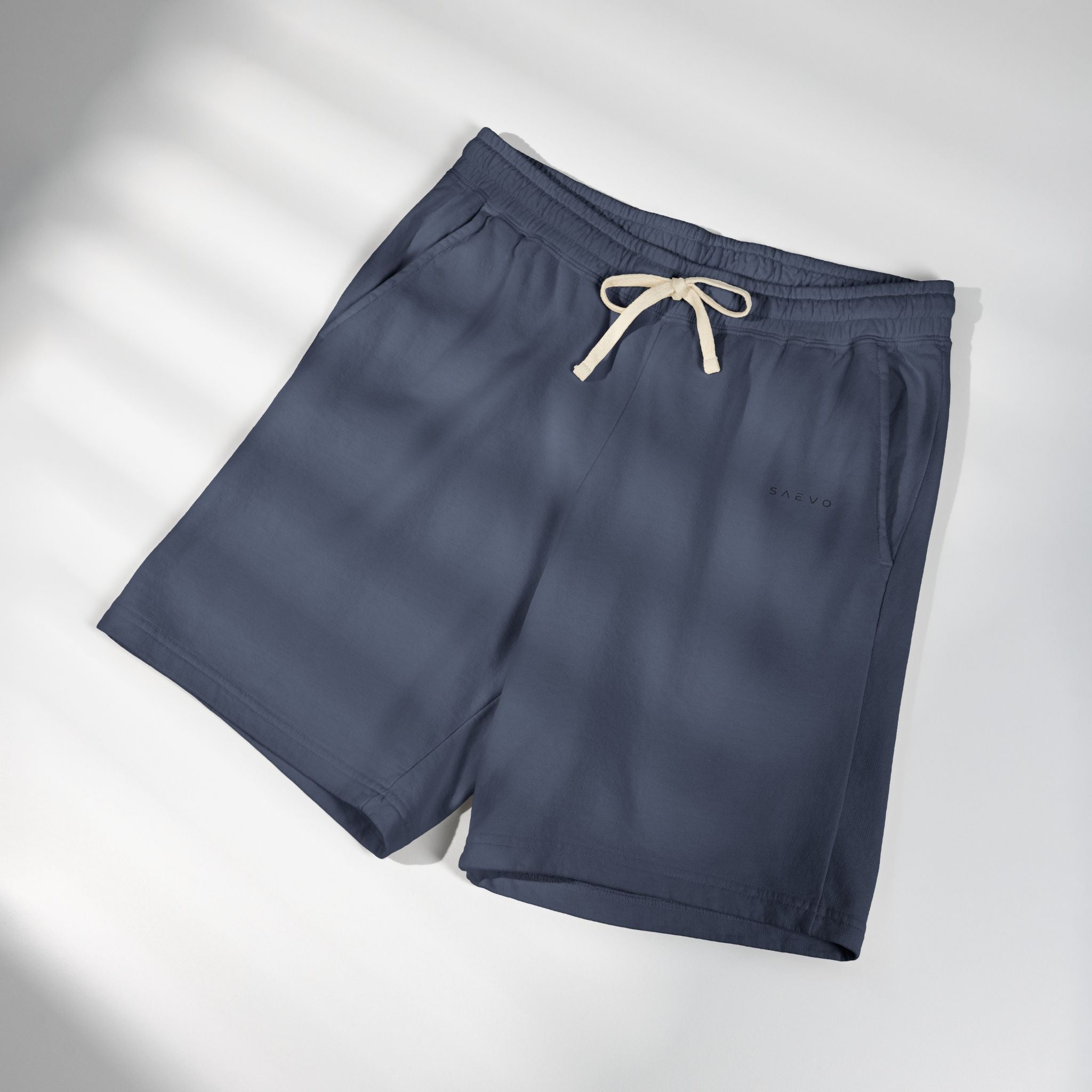 SAEVO Garment-Dyed Fleece Sweat Shorts