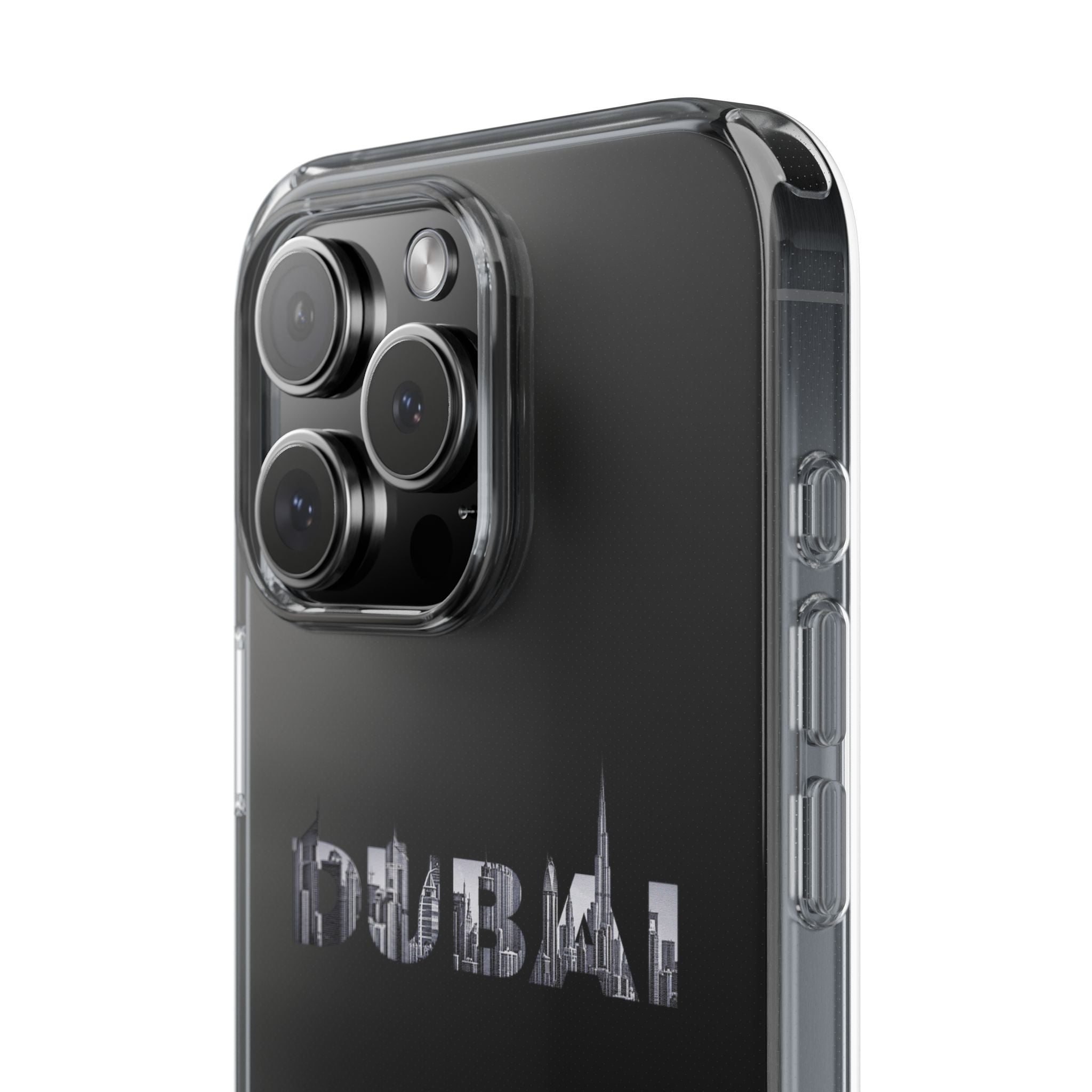 Dubai Skyline Clear Impact-Resistant Case