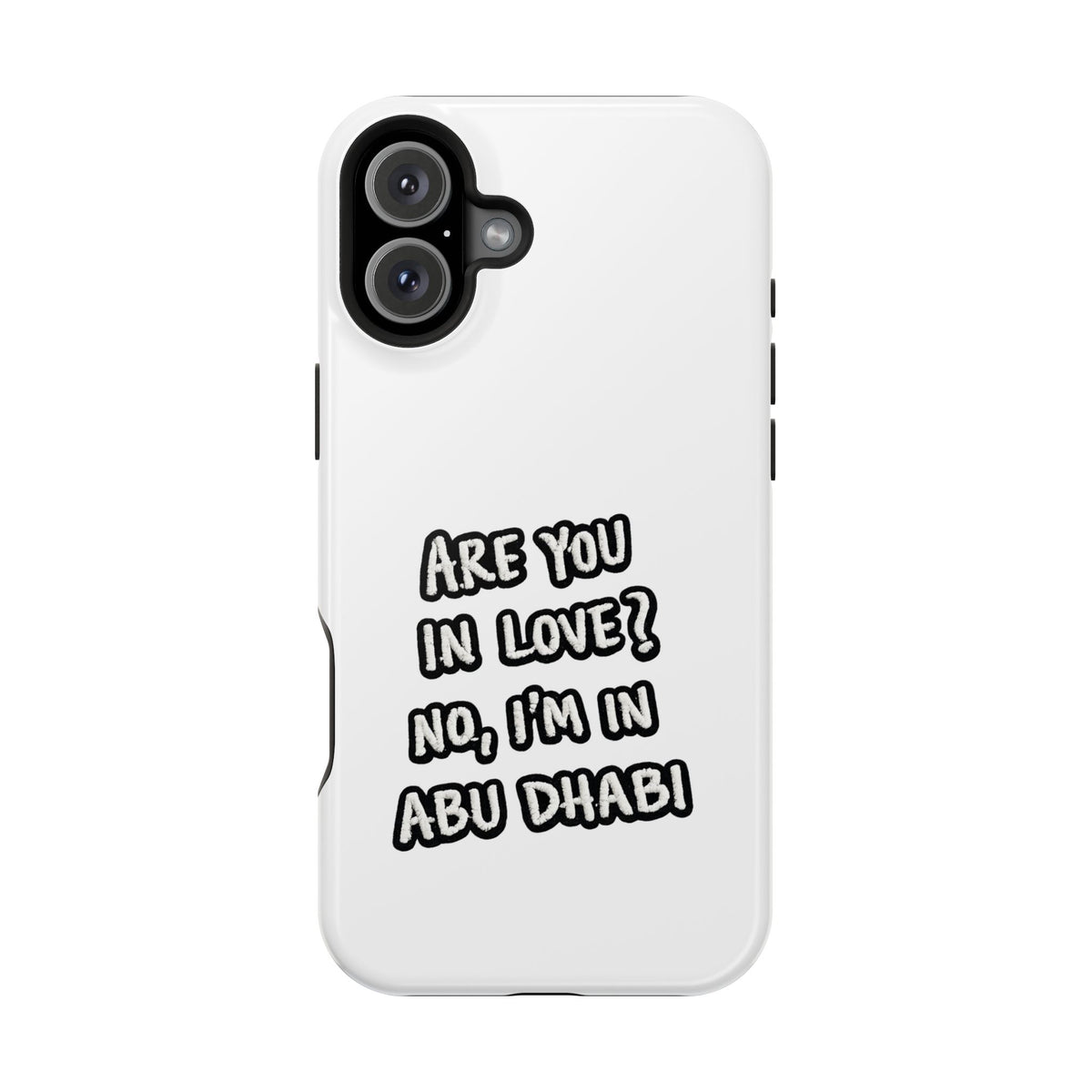 Abu Dhabi Love Magnetic Impact-Resistant Case