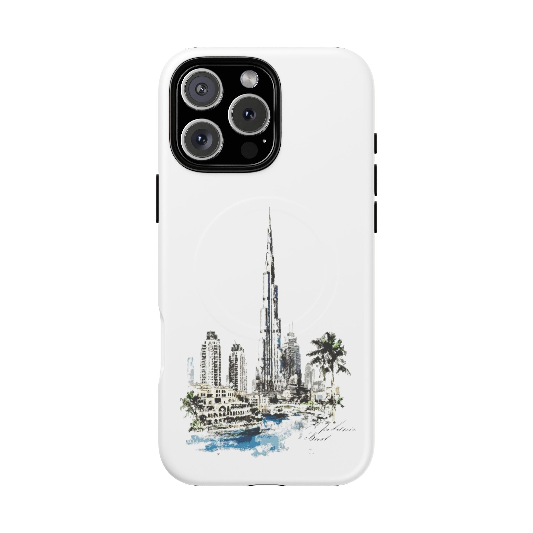 SAEVO Burj Khalifa Magnetic iPhone Case
