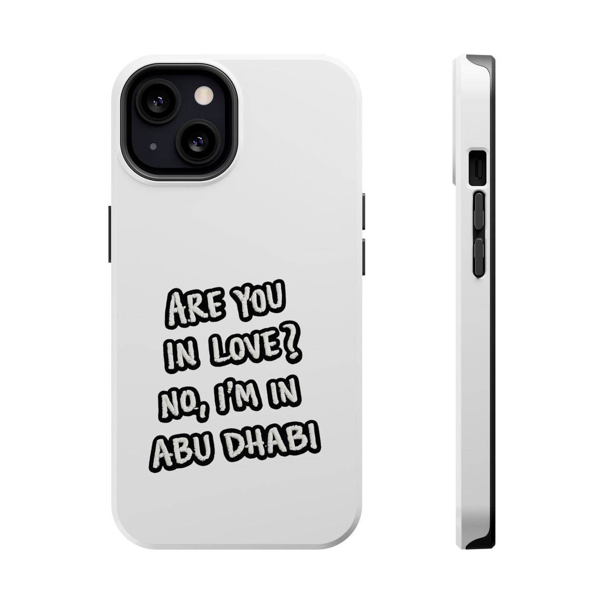 Abu Dhabi Love Magnetic Impact-Resistant Case