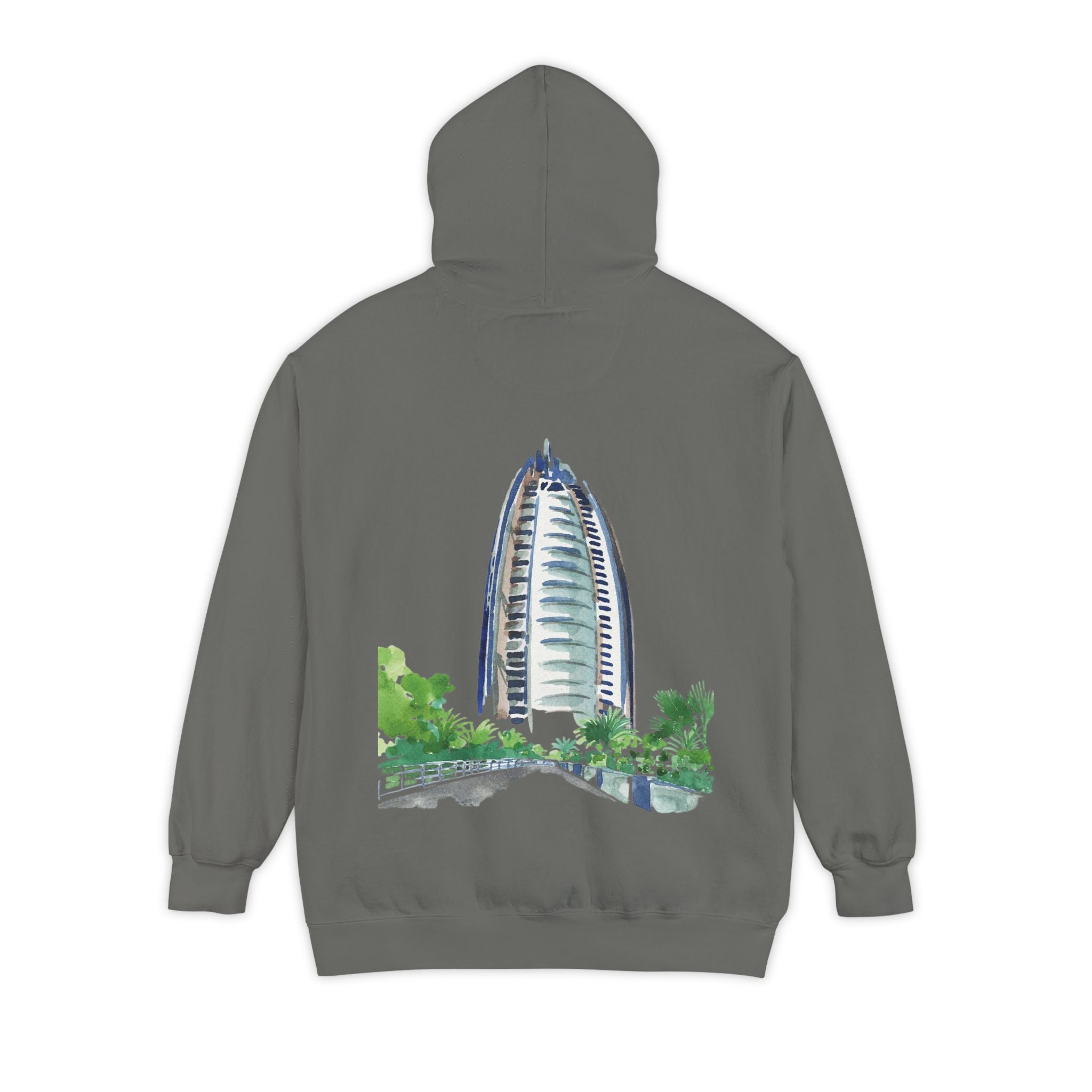 SAEVO Burj Al Arab Watercolor Hoodie