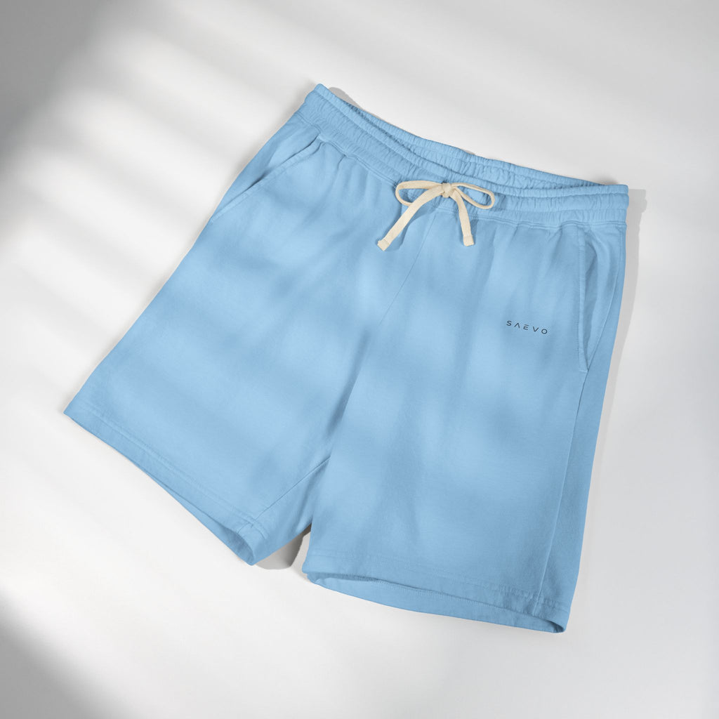 SAEVO Garment-Dyed Fleece Sweat Shorts