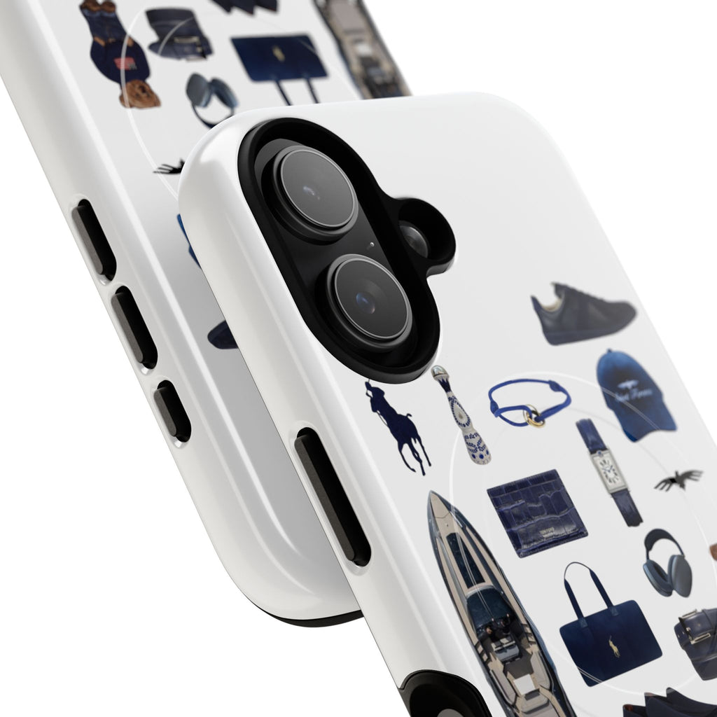 SAEVO Riviera Blue Magnetic iPhone Case