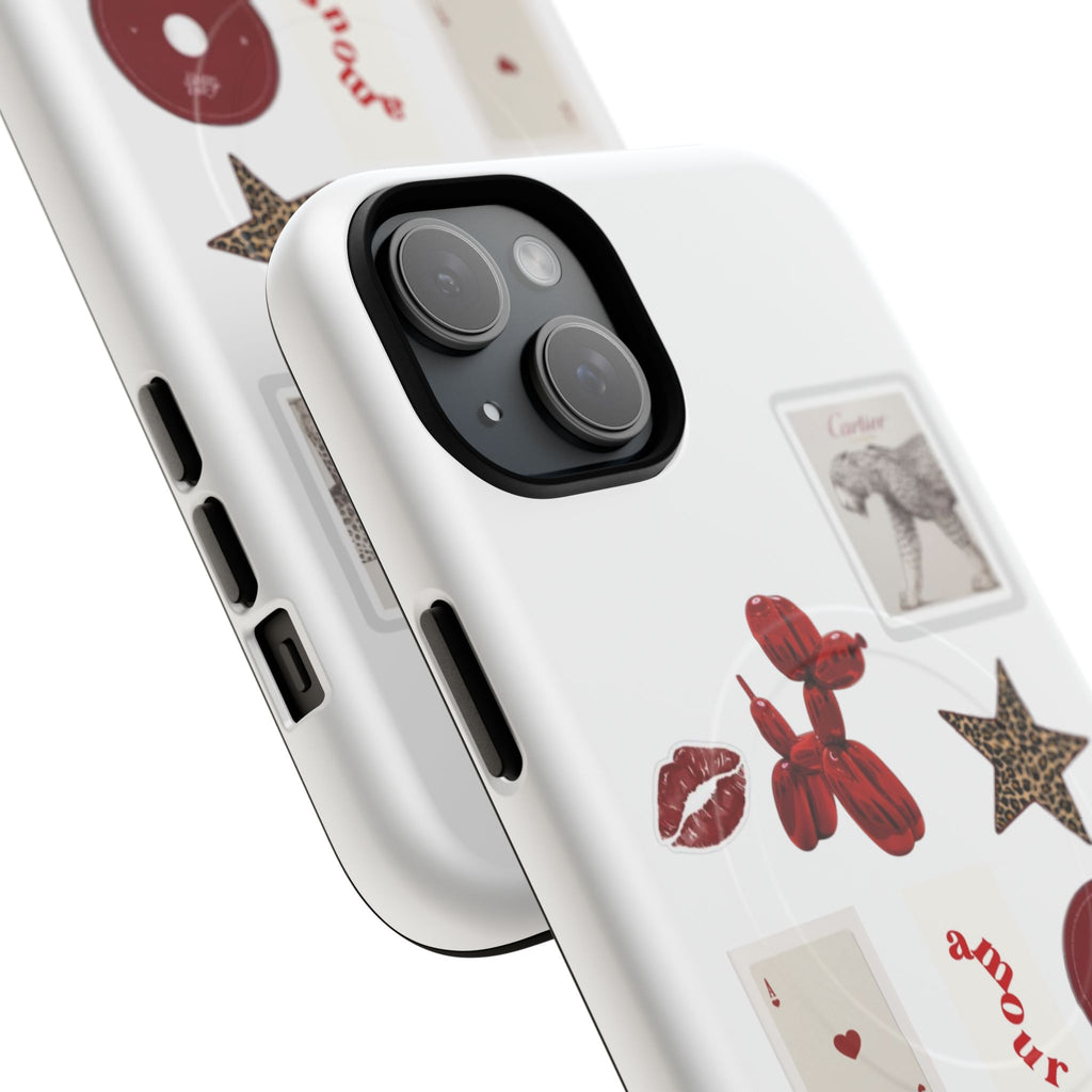 SAEVO Crimson Instinct Magnetic iPhone Case