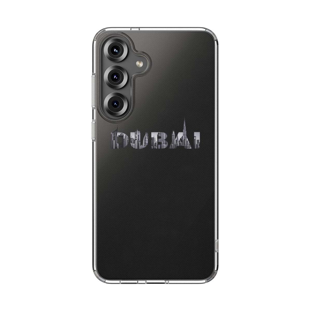 Dubai Skyline Clear Impact-Resistant Case