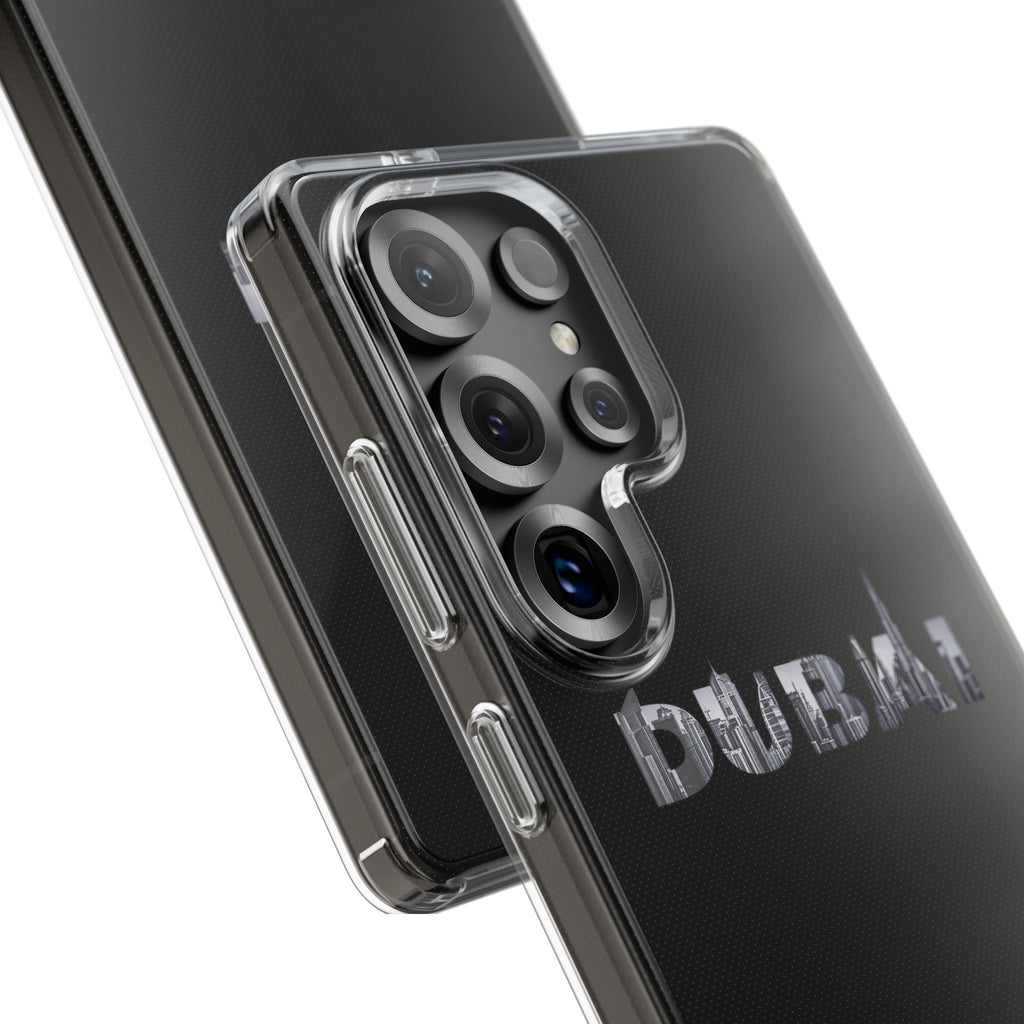 Dubai Skyline Clear Impact-Resistant Case