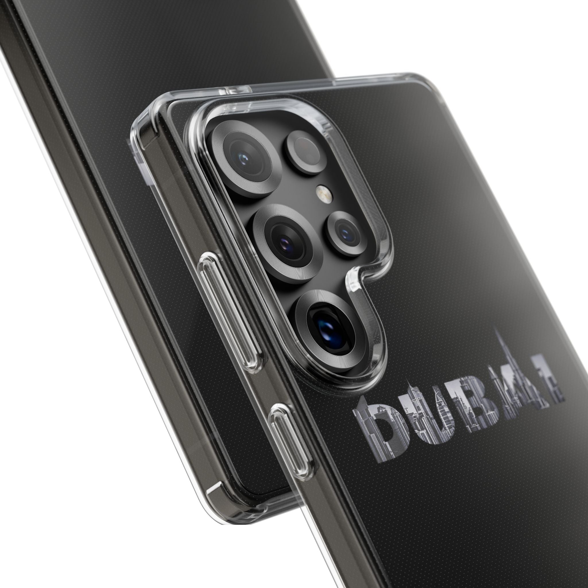 Dubai Skyline Clear Impact-Resistant Case