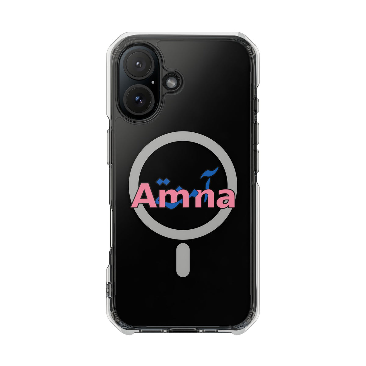 Amna Magnetic Clear iPhone Case