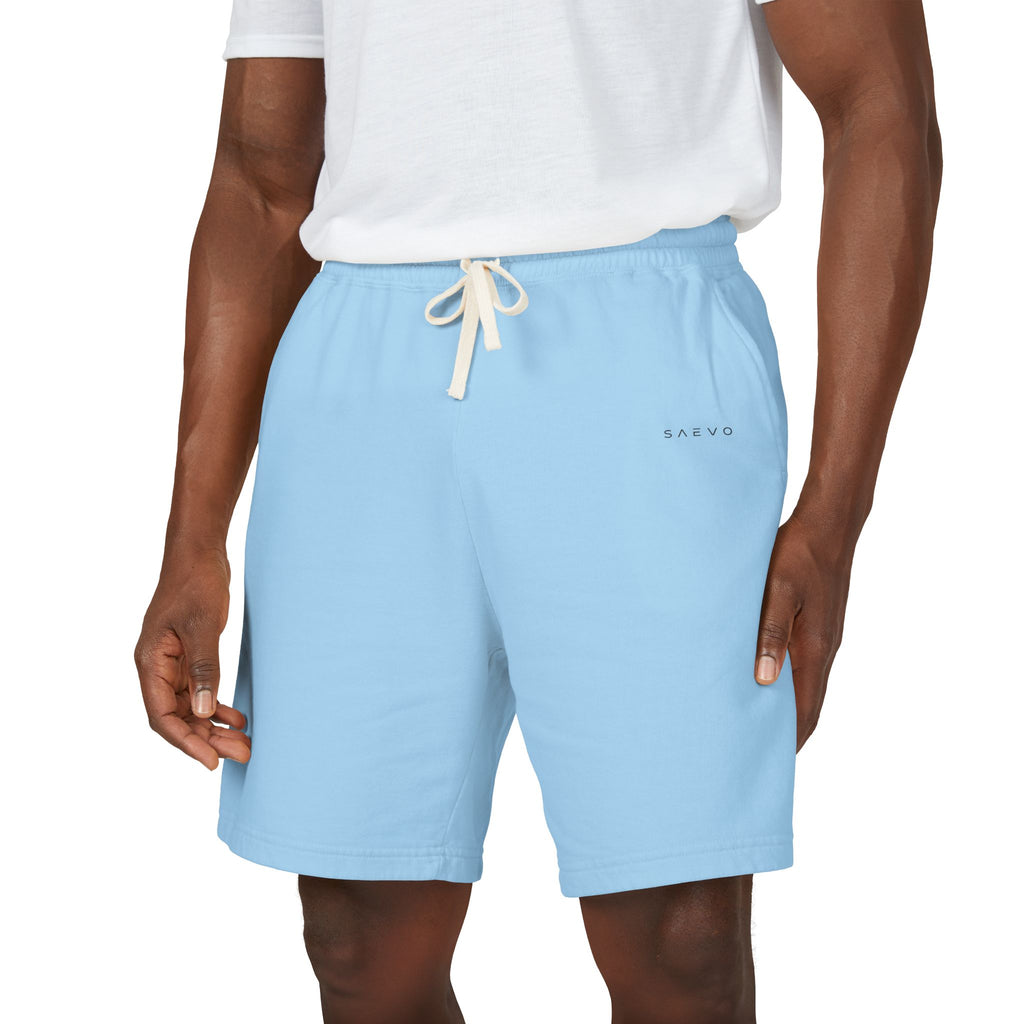 SAEVO Garment-Dyed Fleece Sweat Shorts