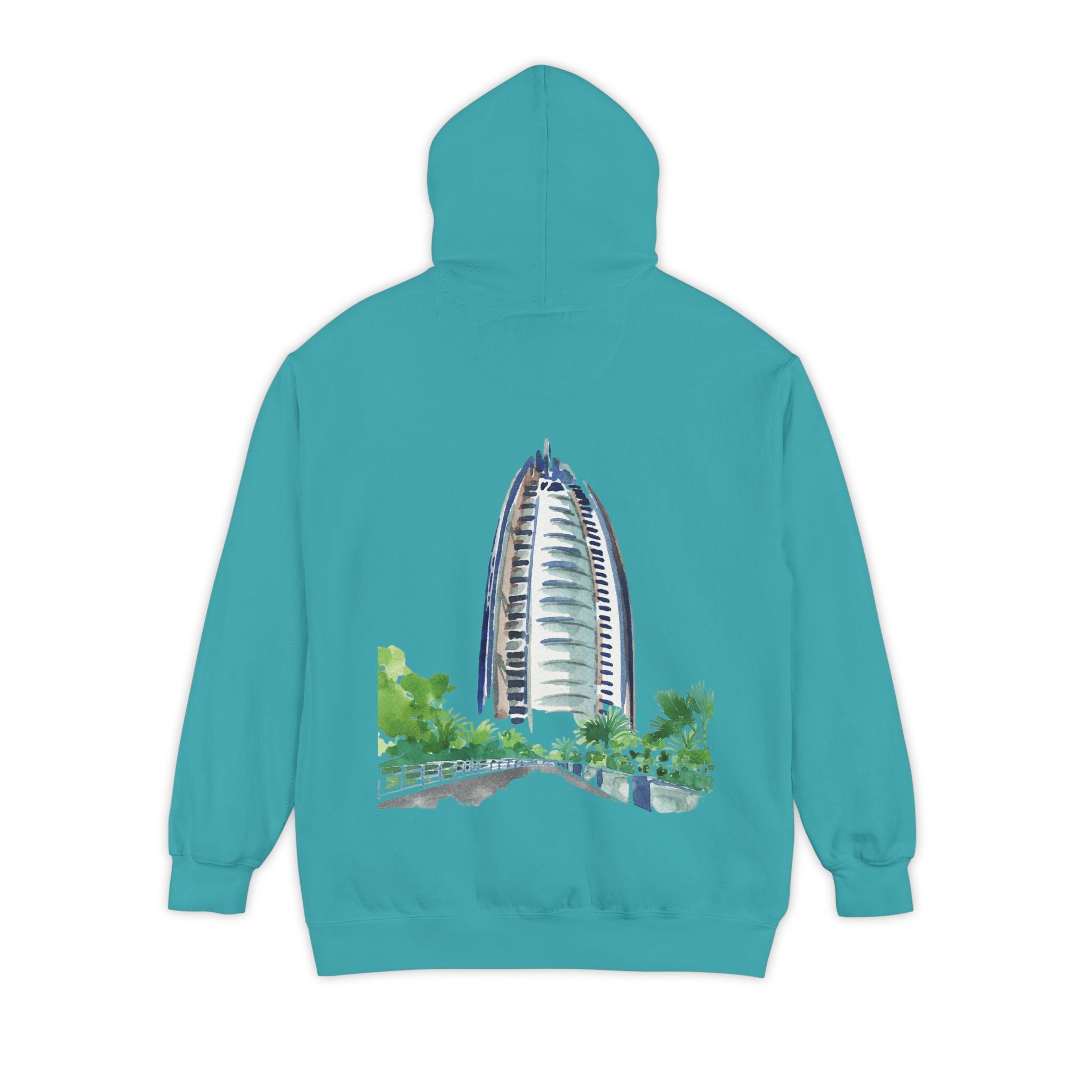 SAEVO Burj Al Arab Watercolor Hoodie