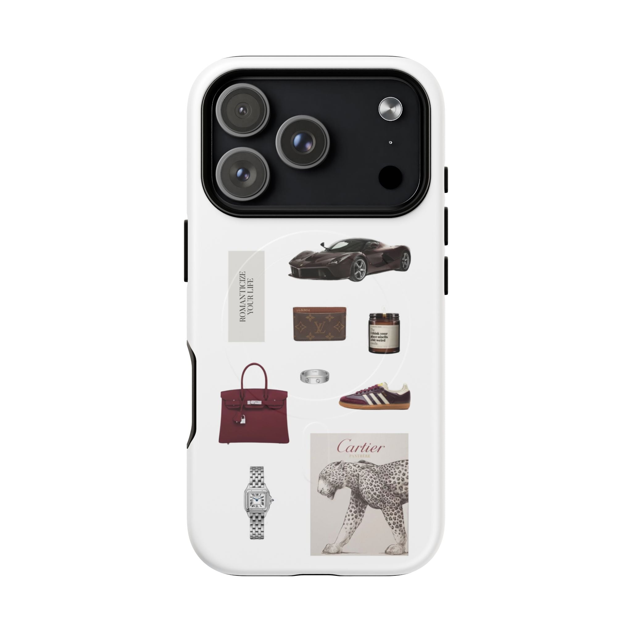 SAEVO Bordeaux Luxe Magnetic iPhone Case