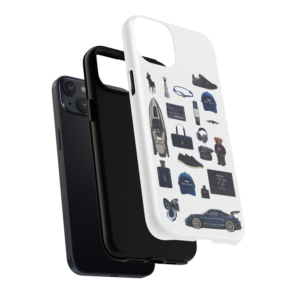 SAEVO Riviera Blue Magnetic iPhone Case