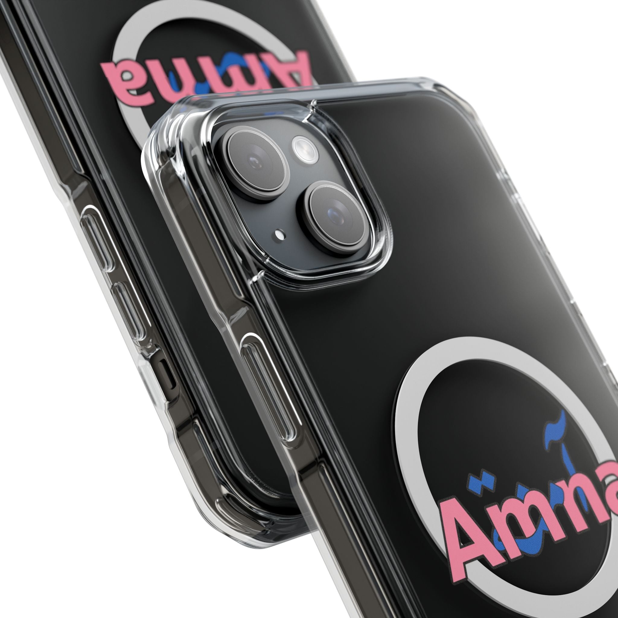 Amna Magnetic Clear iPhone Case