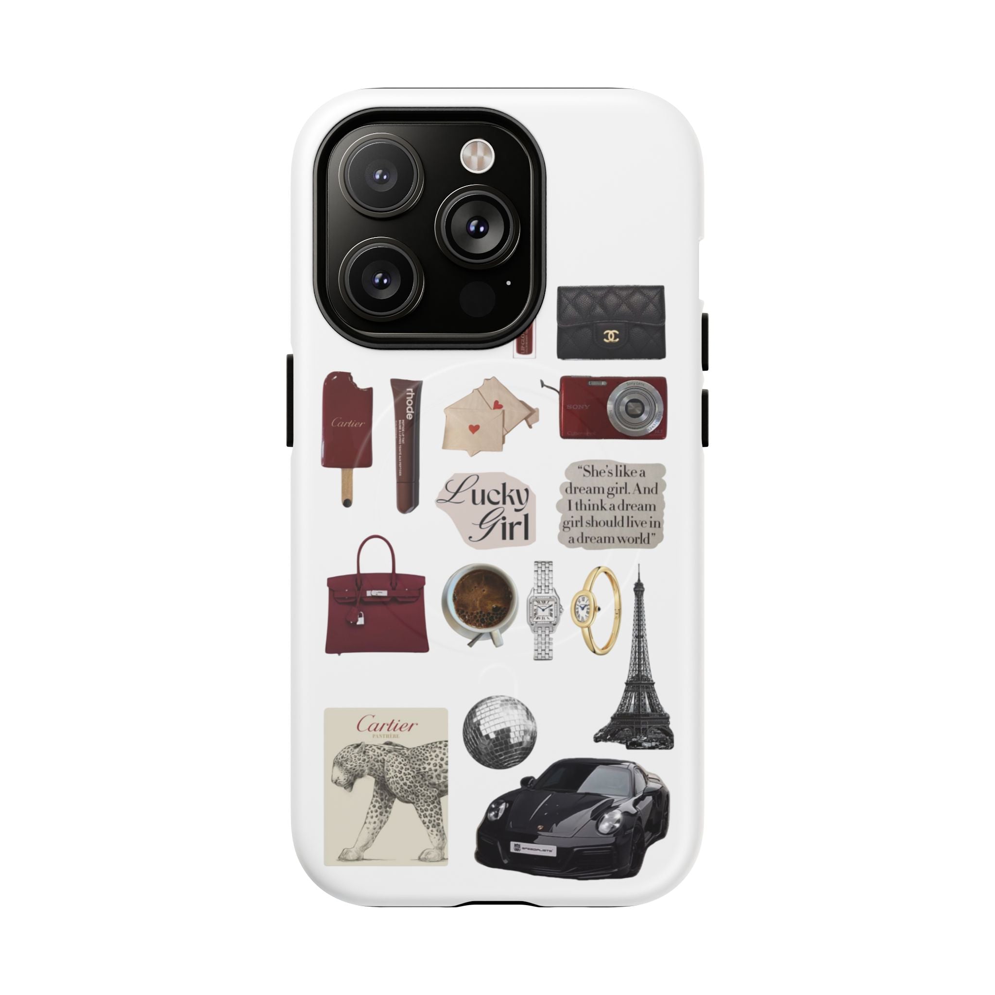 SAEVO Rouge Muse Magnetic iPhone Case