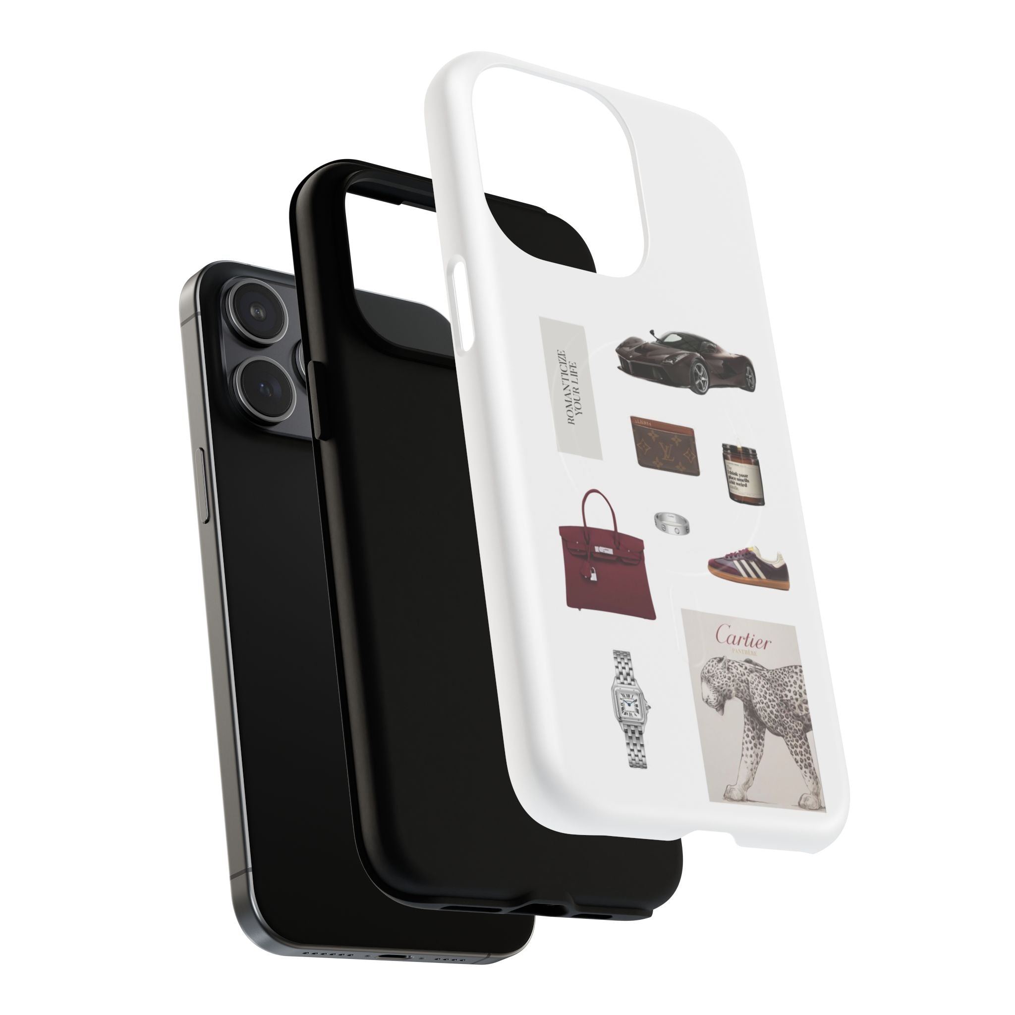SAEVO Bordeaux Luxe Magnetic iPhone Case