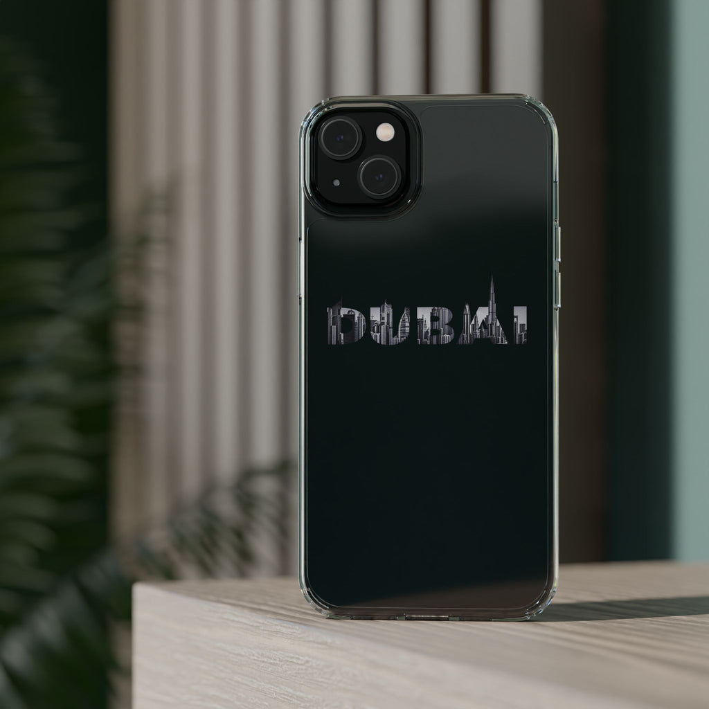 Dubai Skyline Clear Impact-Resistant Case