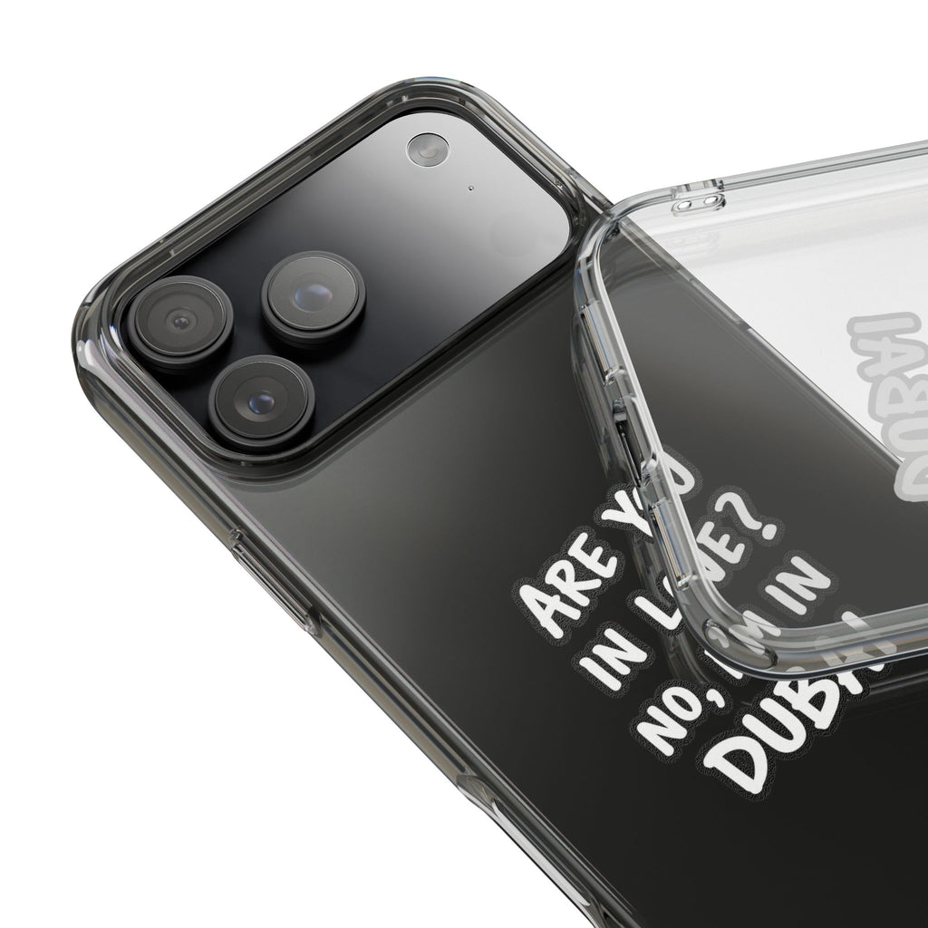 Dubai Love Clear Impact-Resistant Case
