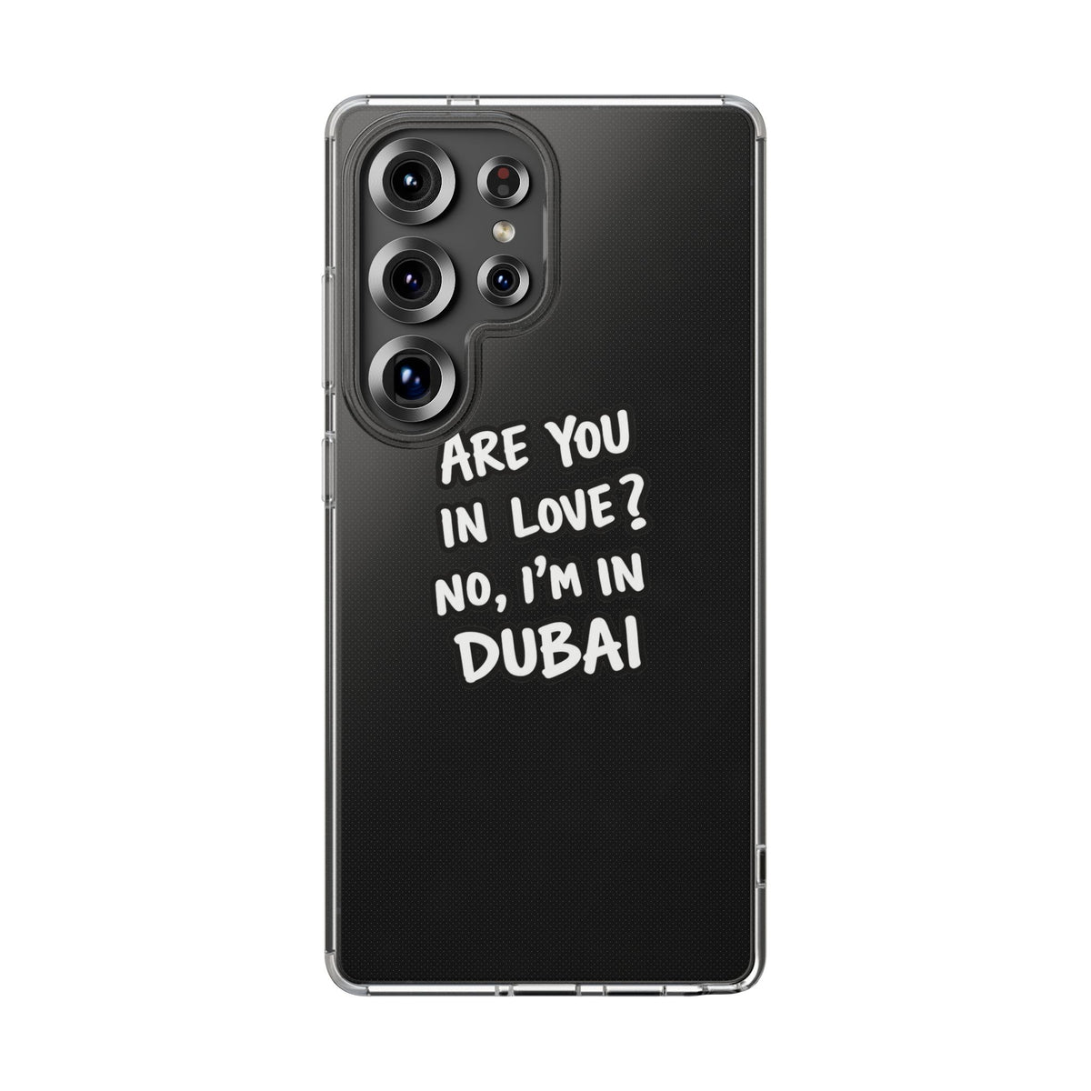 Dubai Love Clear Impact-Resistant Case