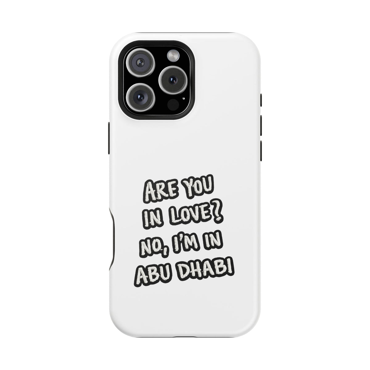 Abu Dhabi Love Magnetic Impact-Resistant Case