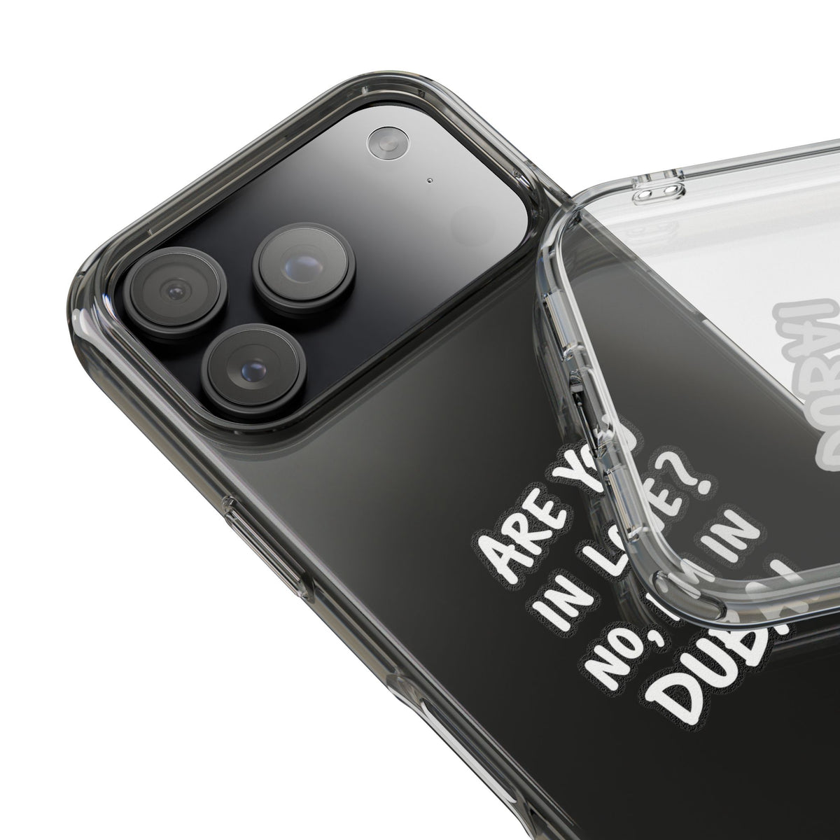 Dubai Love Clear Impact-Resistant Case