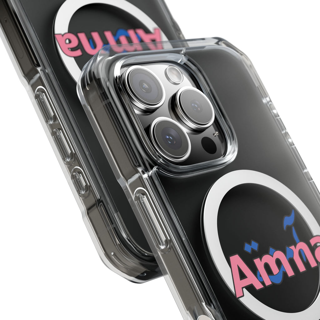 Amna Magnetic Clear iPhone Case