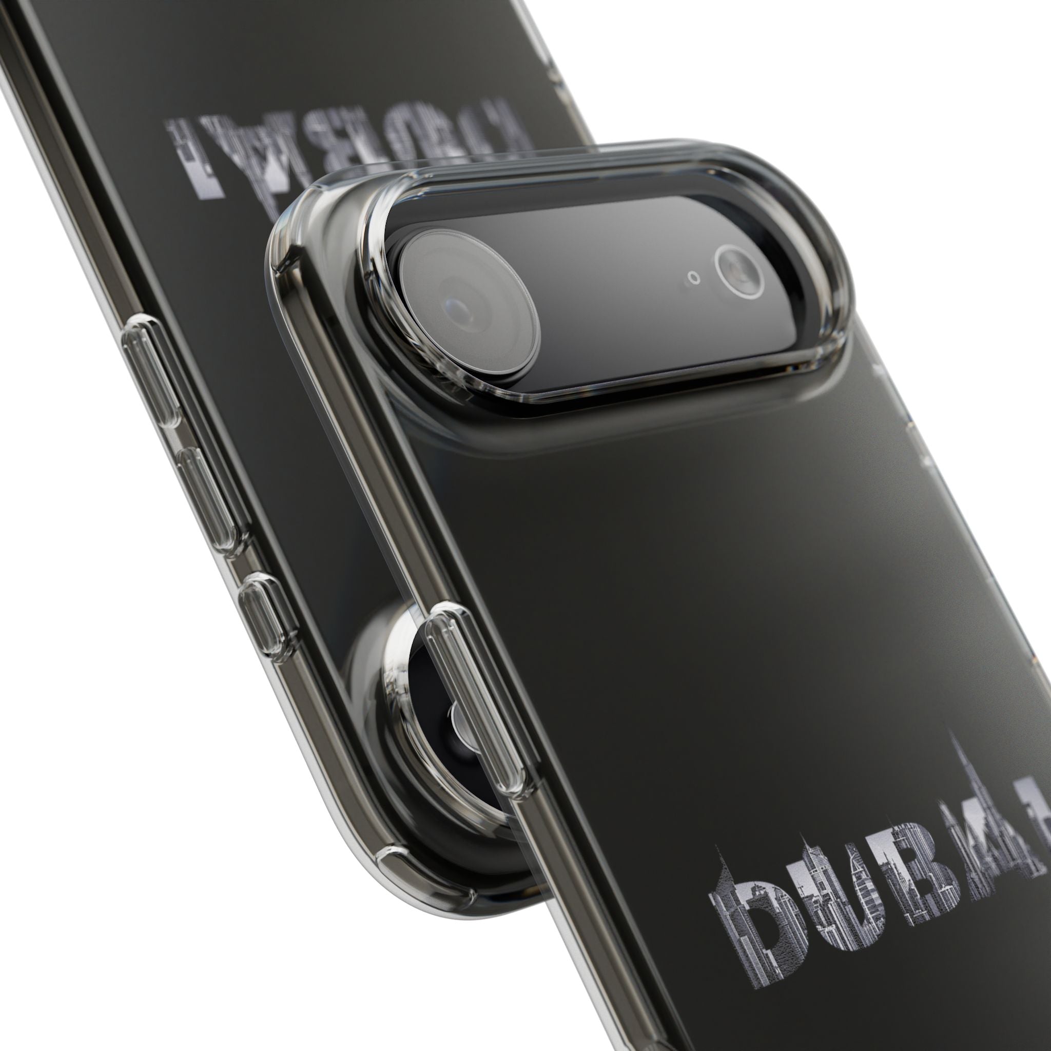 Dubai Skyline Clear Impact-Resistant Case