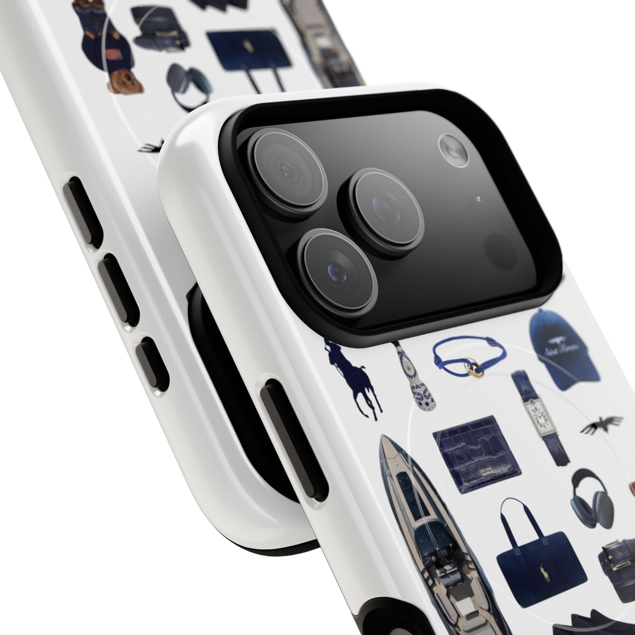 SAEVO Riviera Blue Magnetic iPhone Case