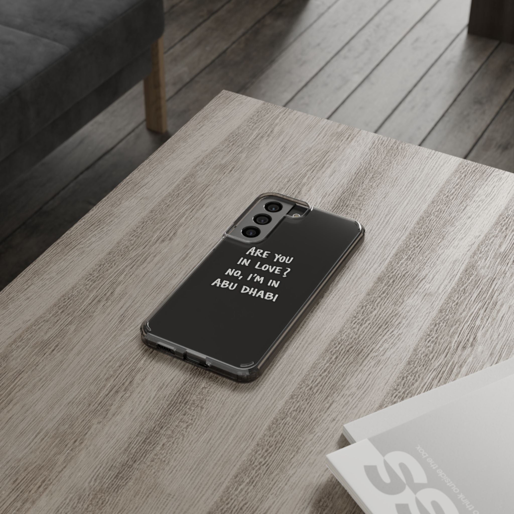 Abu Dhabi Love Clear Case