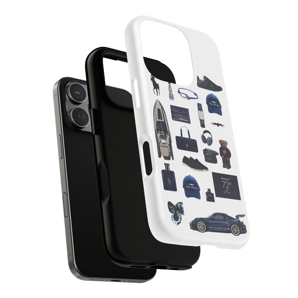 SAEVO Riviera Blue Magnetic iPhone Case