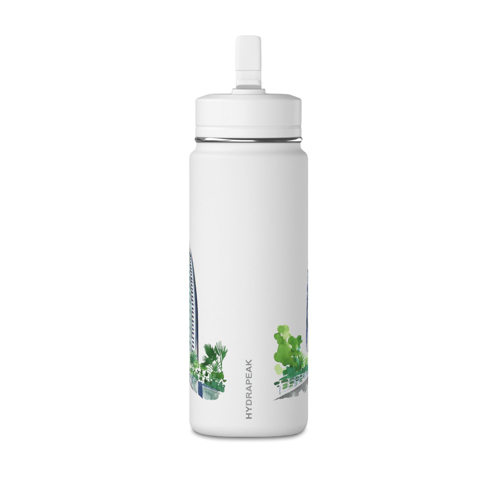 SAEVO Burj Al Arab Watercolor Mini Water Bottle – 0.6L