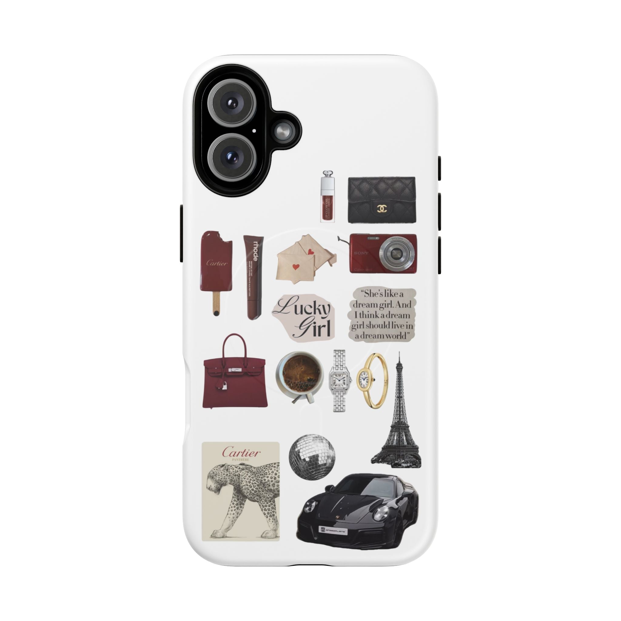 SAEVO Rouge Muse Magnetic iPhone Case