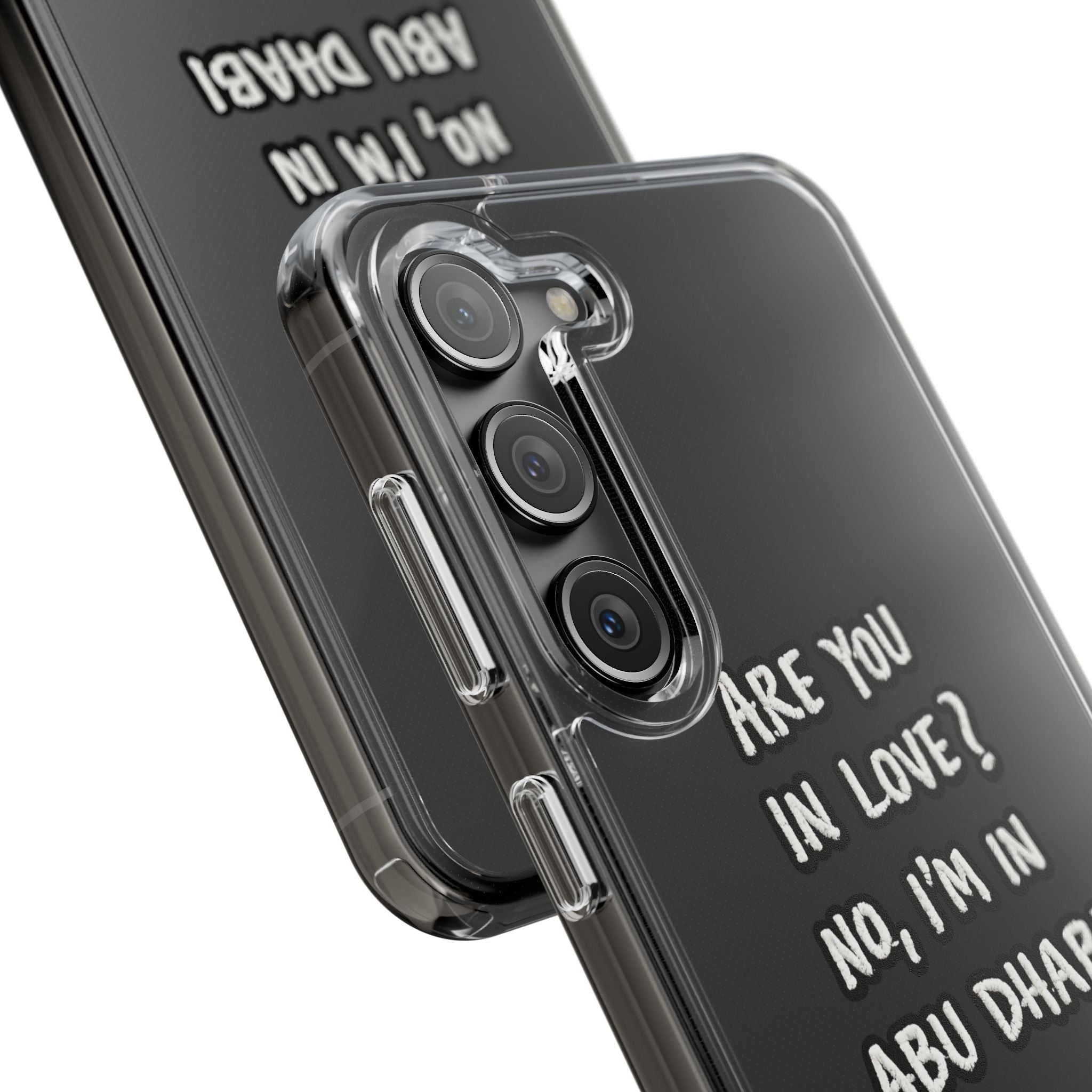 Abu Dhabi Love Clear Case