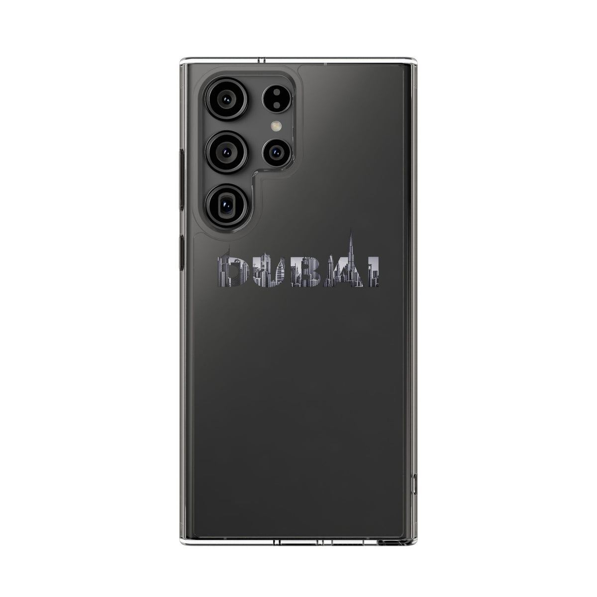 Dubai Skyline Clear Impact-Resistant Case