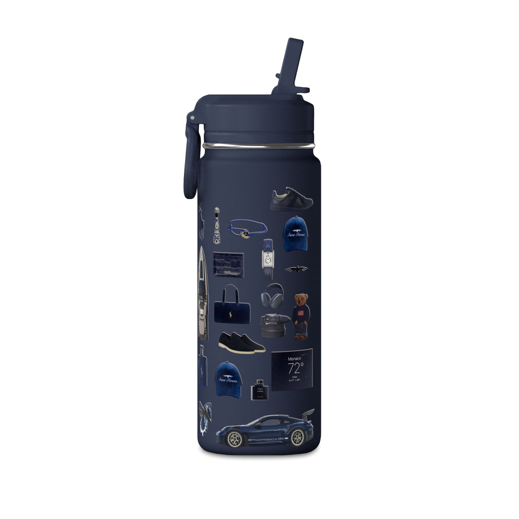 SAEVO Riviera Blue Mini Water Bottle – 0.6L
