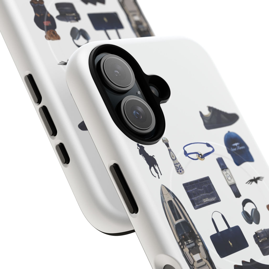 SAEVO Riviera Blue Magnetic iPhone Case